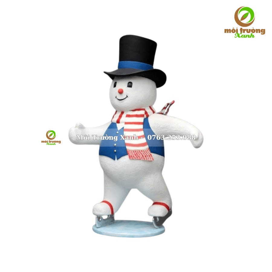 MÔ HÌNH MÚT XỐP NGƯỜI TUYẾT 