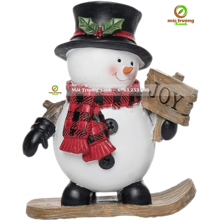 MÔ HÌNH NGƯỜI TUYẾT BẰNG MÚT XỐP