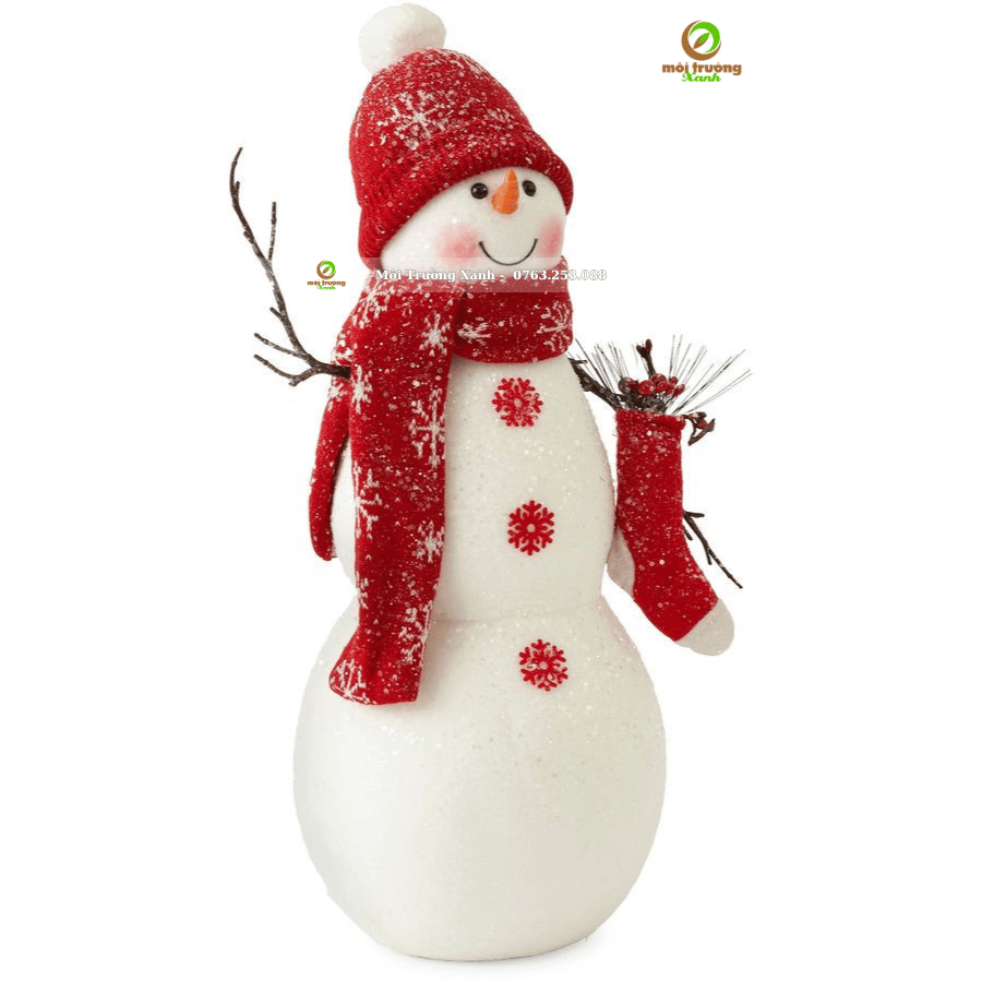 MÔ HÌNH NGƯỜI TUYẾT BẰNG MÚT XỐP