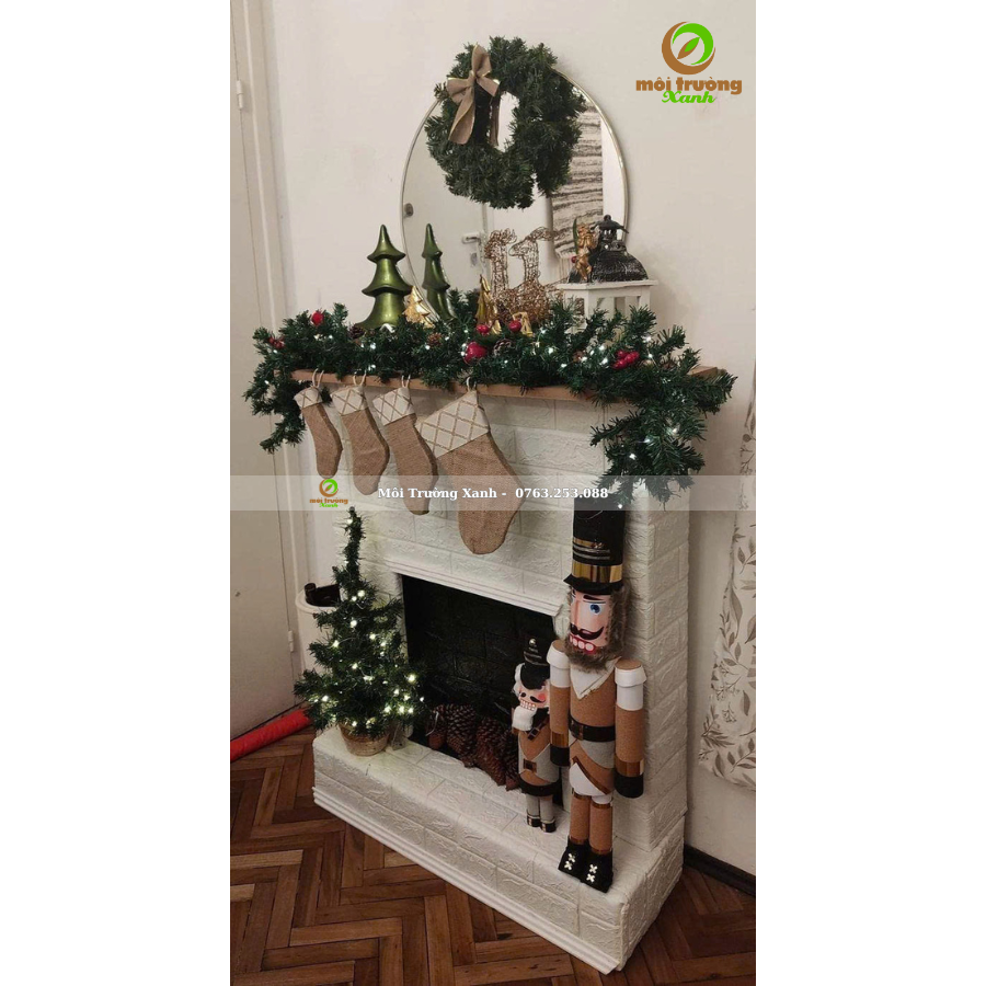 MÔ HÌNH TRANG TRÍ NOEL GIẤY CARTON