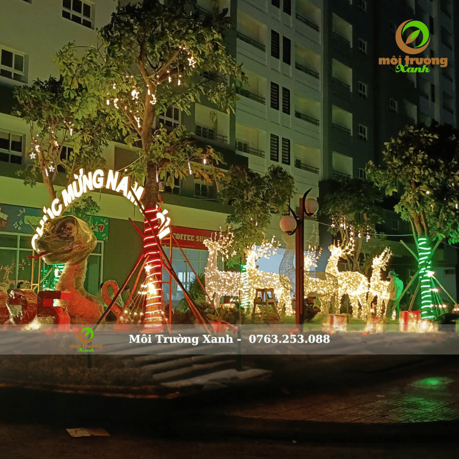 MÔ HÌNH TUẦN LỘC QUẤN ĐÈN LED