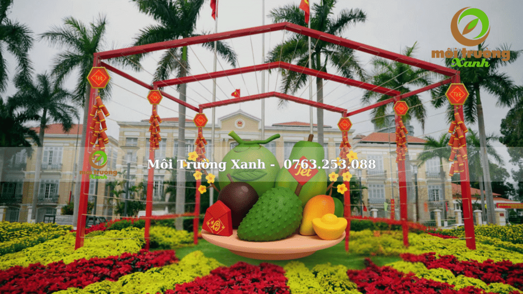 TRANG TRI CANH QUAN TET NGOAI TROI 3