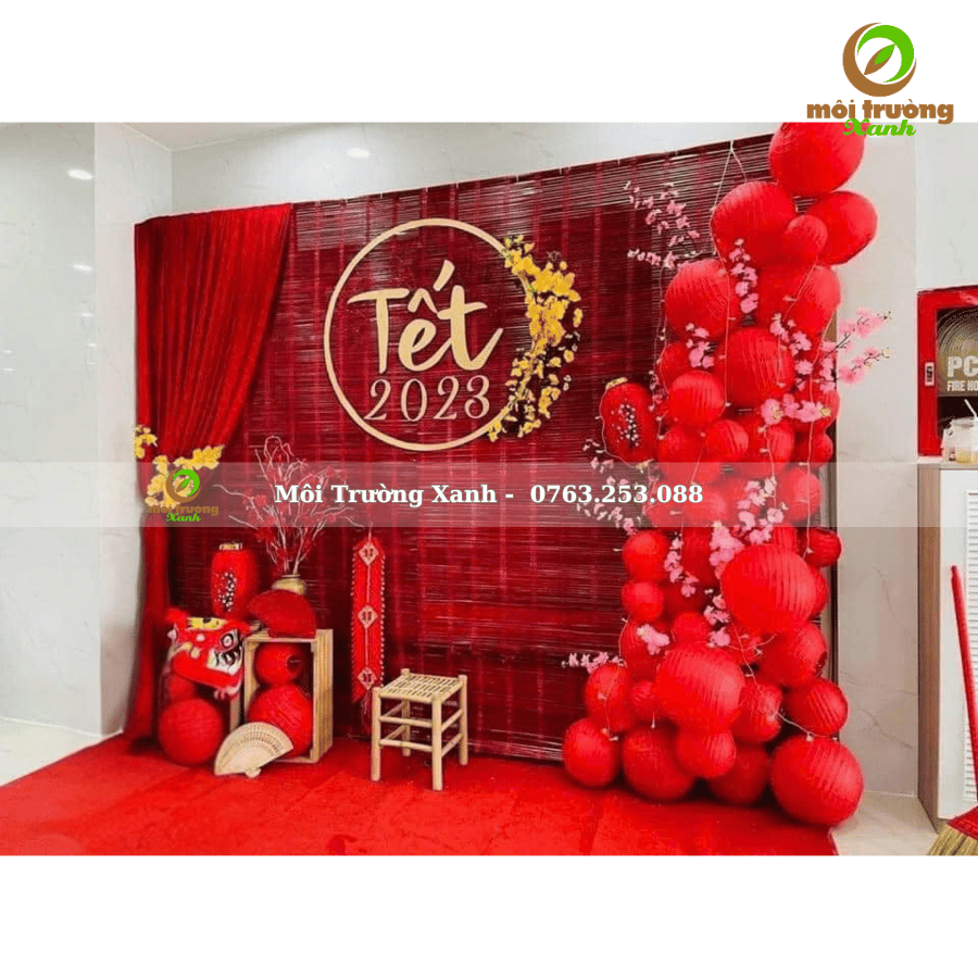 TRANG TRÍ TIỂU CẢNH TẾT TRONG NHÀ