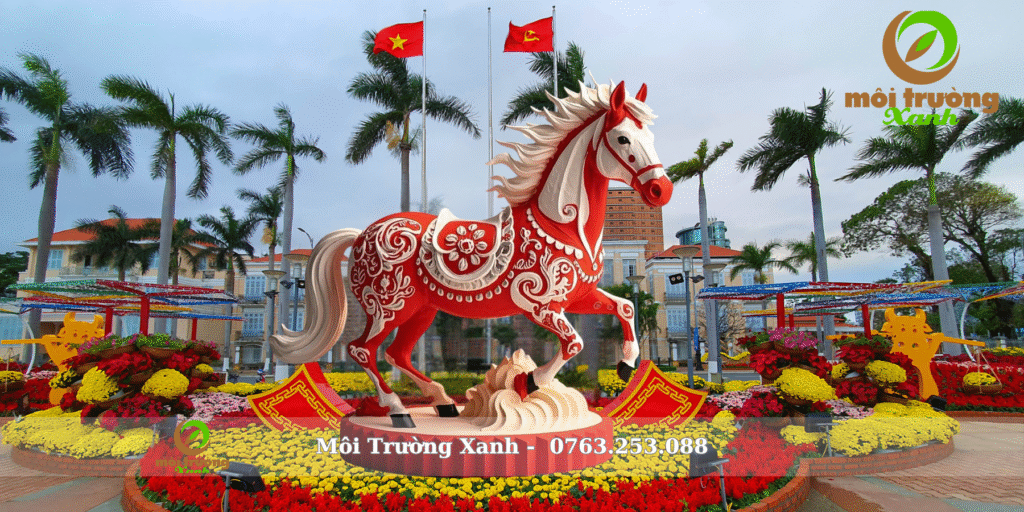 mô hình linh vật ngựa 2026