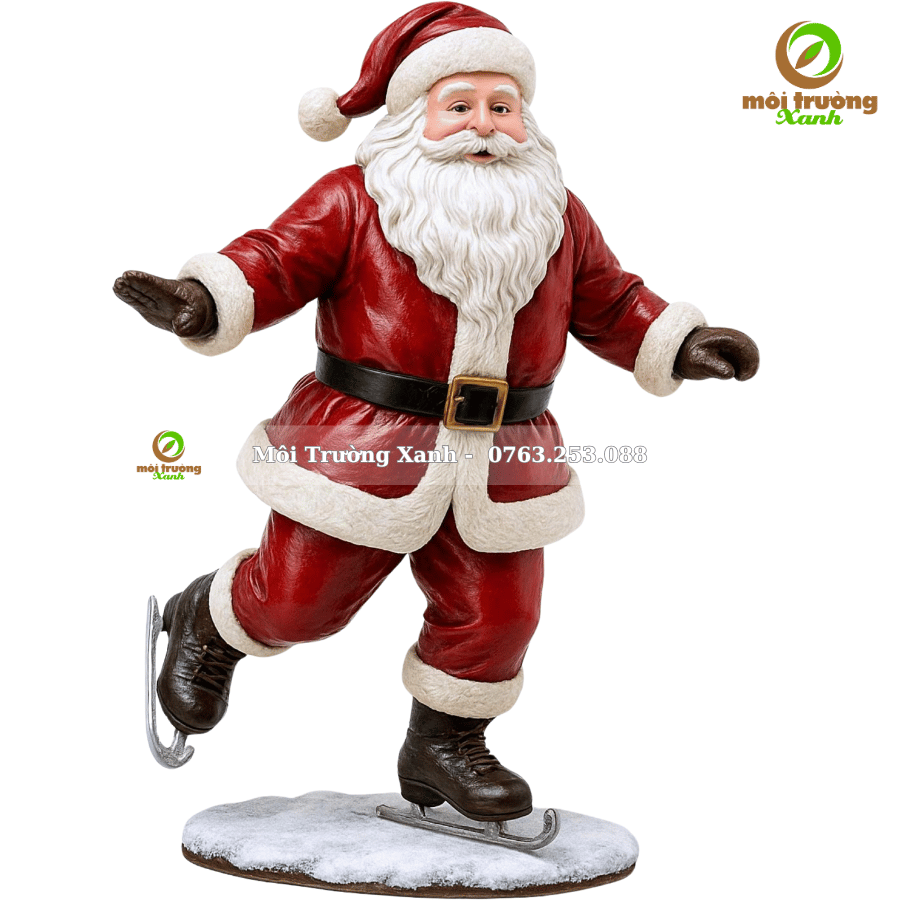 mô hình mút xốp ông già noel (1)