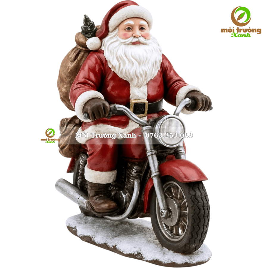 mô hình mút xốp ông già noel (1)