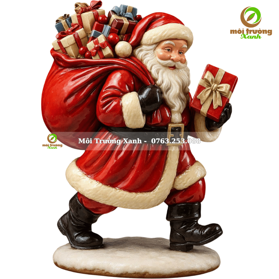 mô hình mút xốp ông già noel (1)