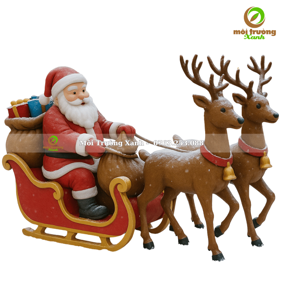 mô hình mút xốp ông già noel (1)