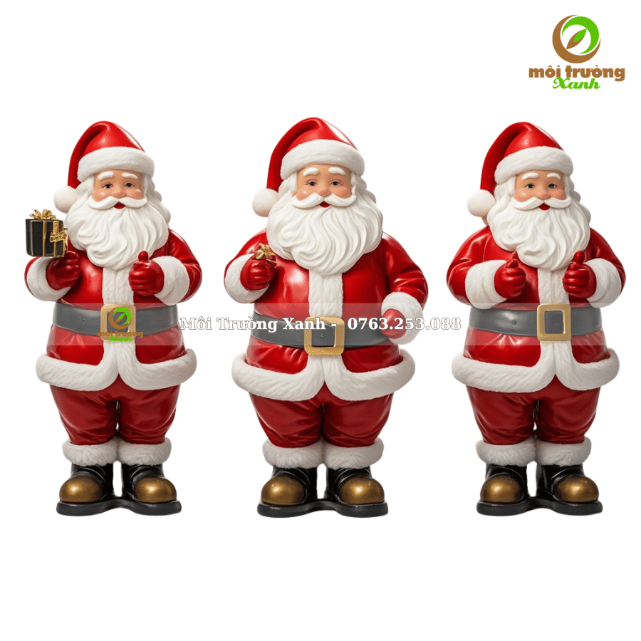 mô hình mút xốp ông già noel (1)