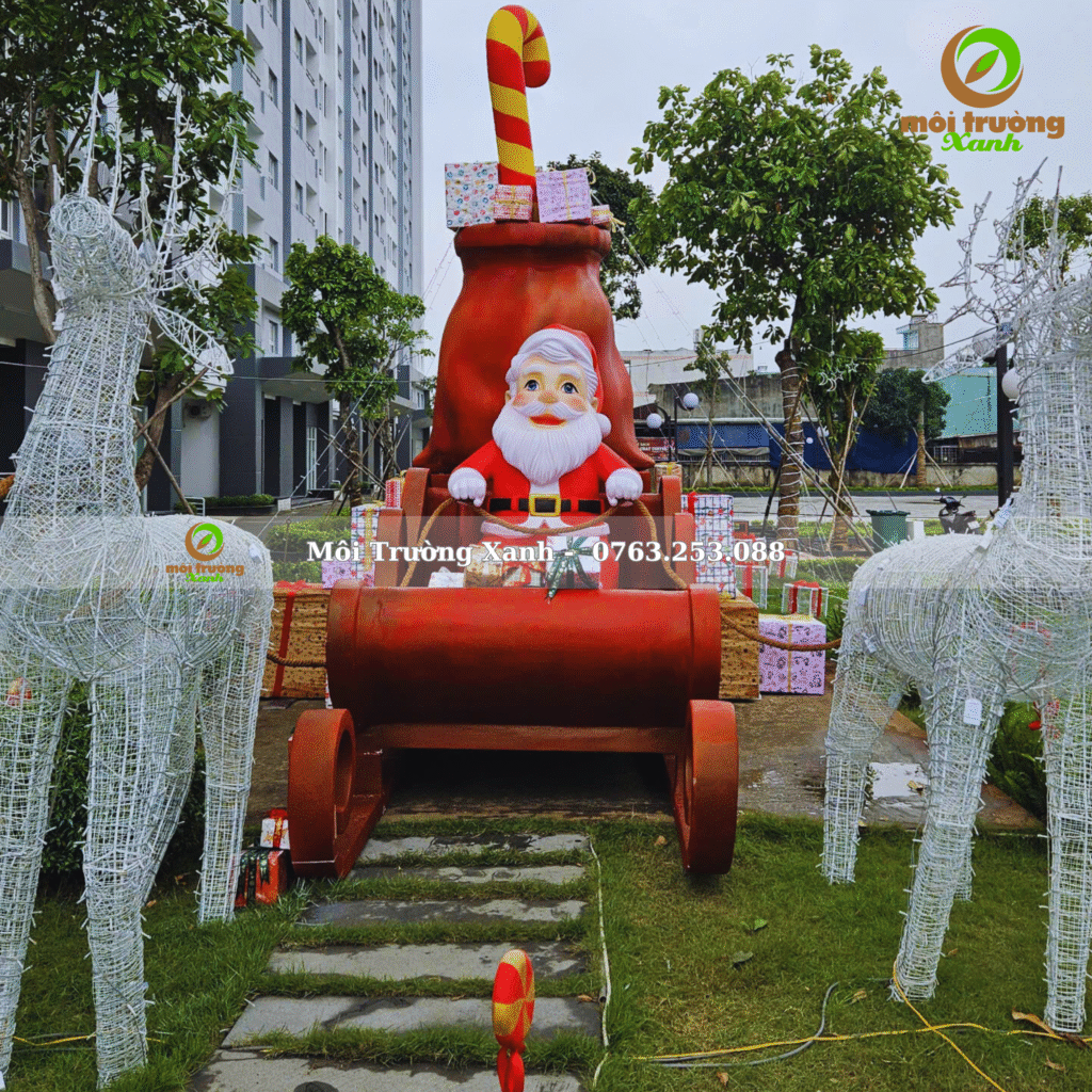 trang tri noel Trang tri tet 2025 16