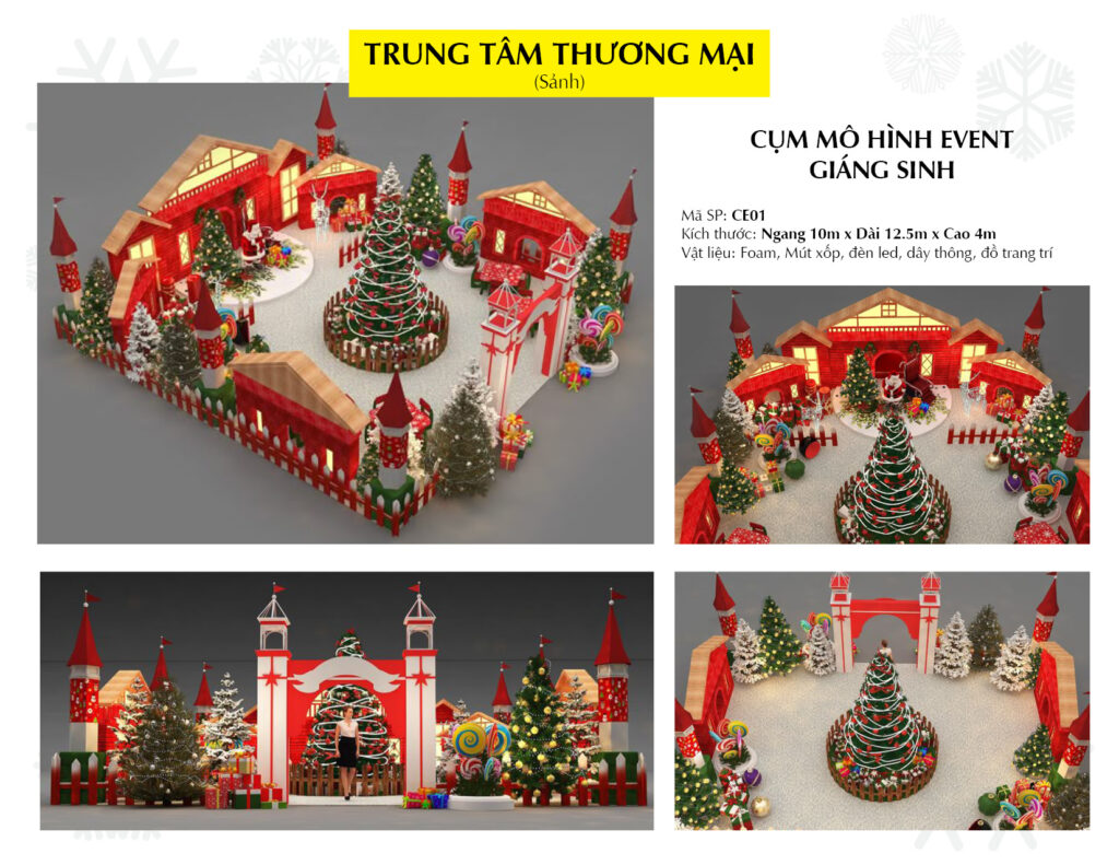 thi công cảnh quan lễ hội