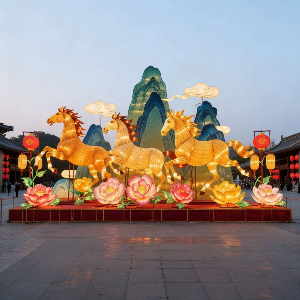 cảnh quan lễ hội