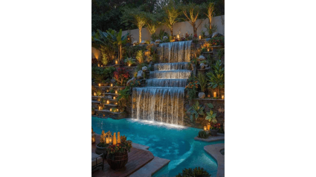 thác nước nhân tạo