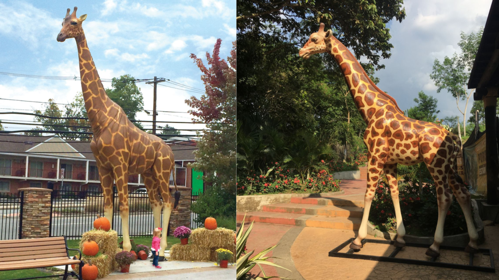 tượng xi măng Môi Trường Xanh
