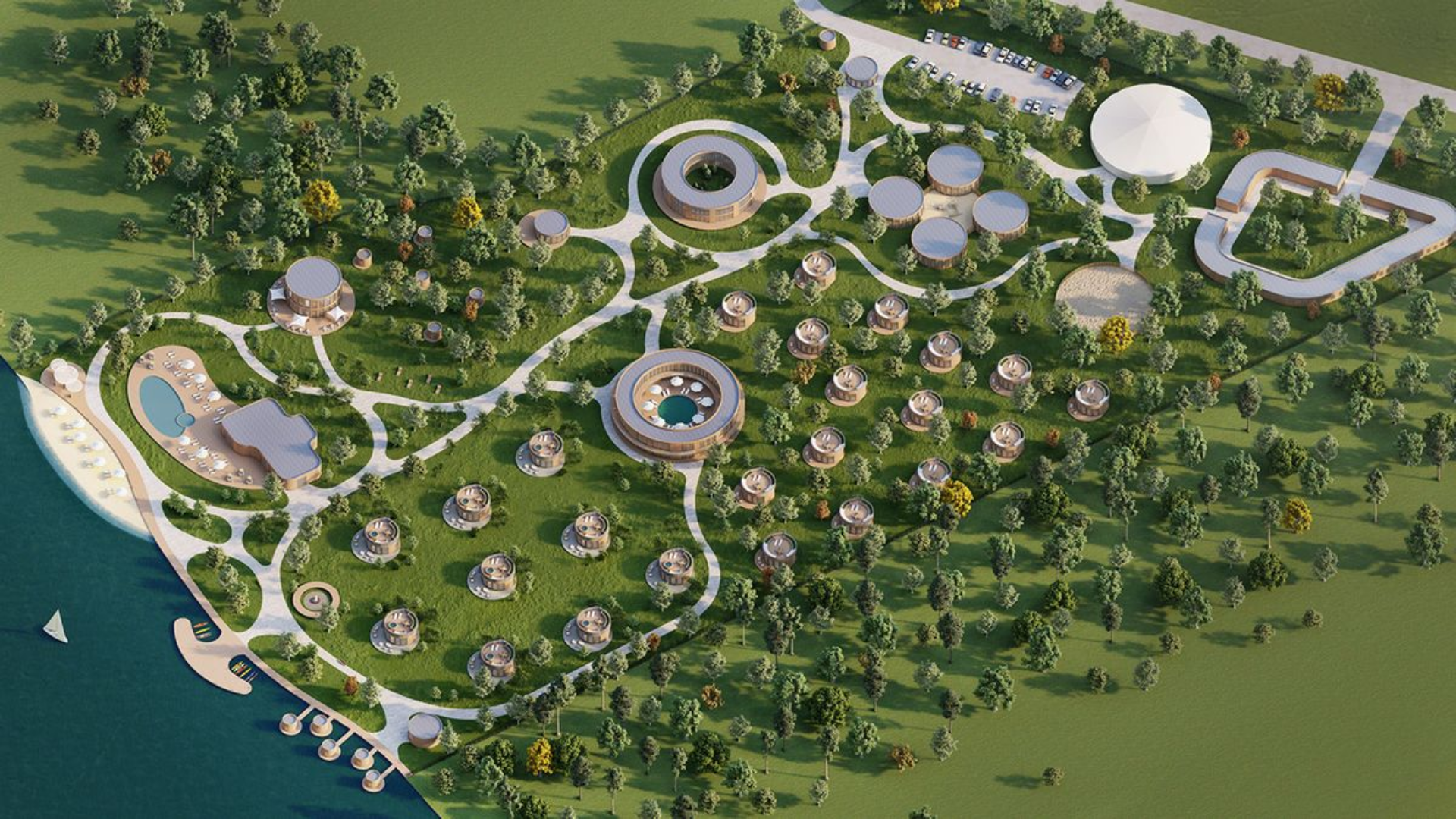 thiết kế cảnh quan resort