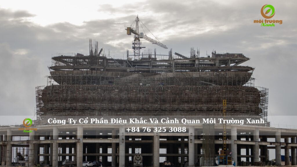 Quy trình thiết kế và thi công tượng Phật đạt chuẩn kỹ thuật và thẩm mỹ 8 thi công tượng Phật