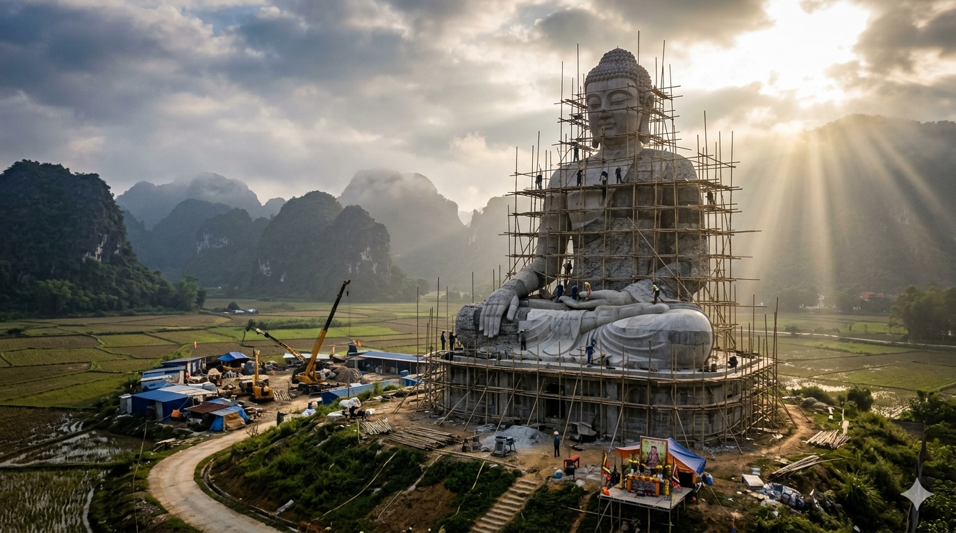 báo giá thi công tượng phật miền bắc