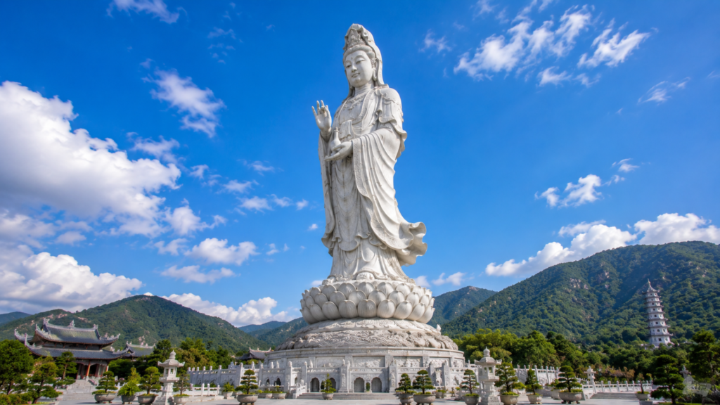 Thi công tượng Phật tại Ninh Bình – Thiết kế và thi công tượng tâm linh quy mô lớn 5 thi công tượng Phật tại Ninh Bình