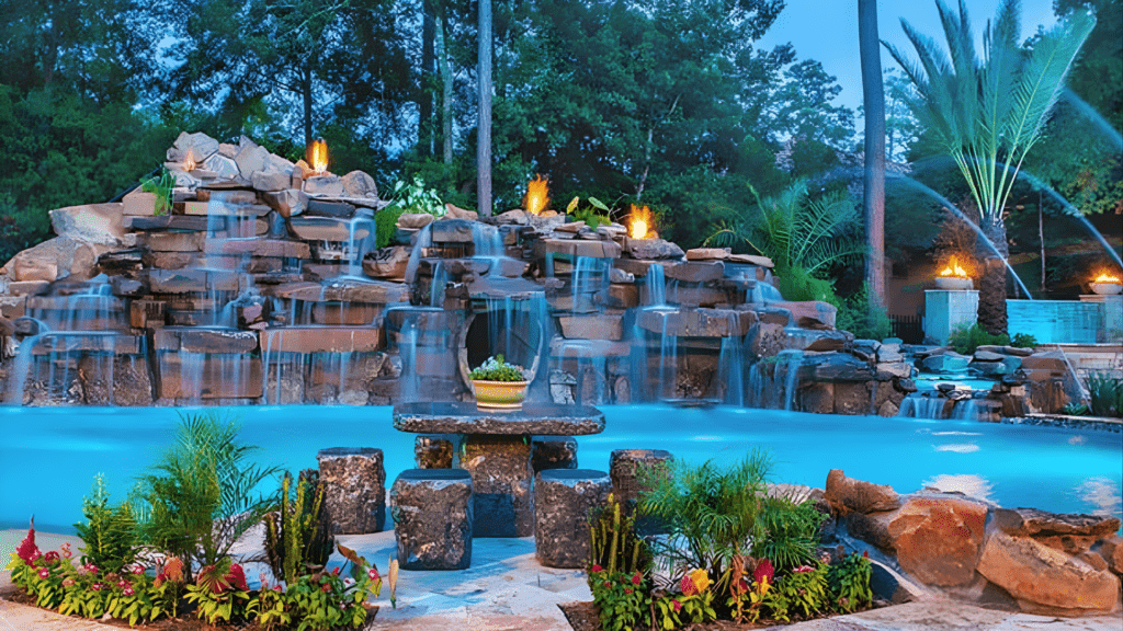 NÚI THÁC NHÂN TẠO