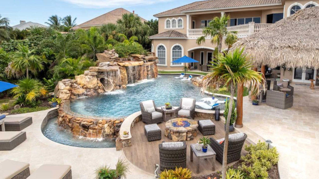 núi đá nhân tạo
