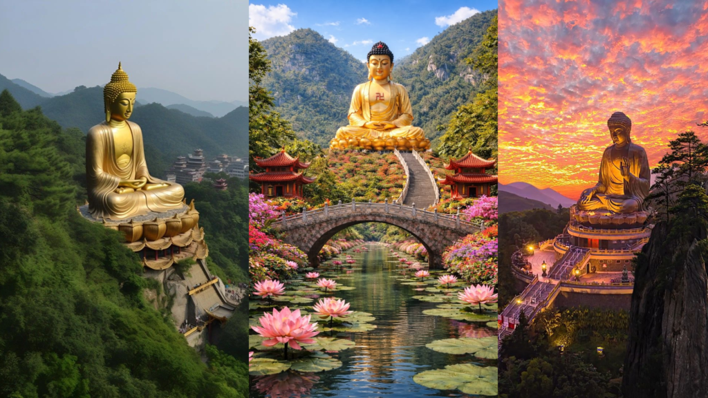 Thi công tượng Phật tại Quảng Ninh – Thiết kế và thi công tượng tâm linh quy mô lớn 3 đơn vị thi công tượng Phật Quảng Ninh
