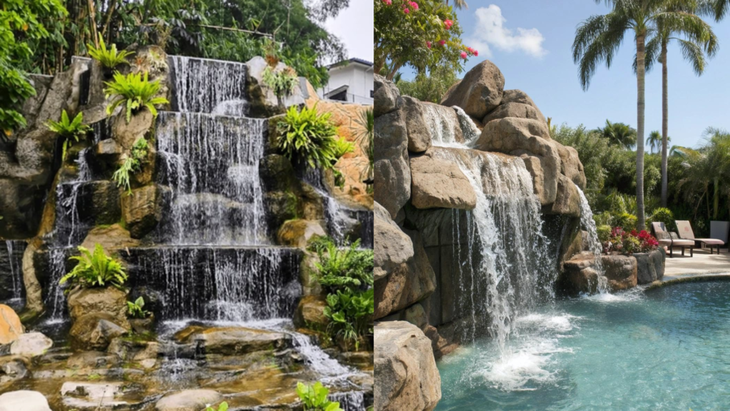 bảo dưỡng núi thác nhân tạo