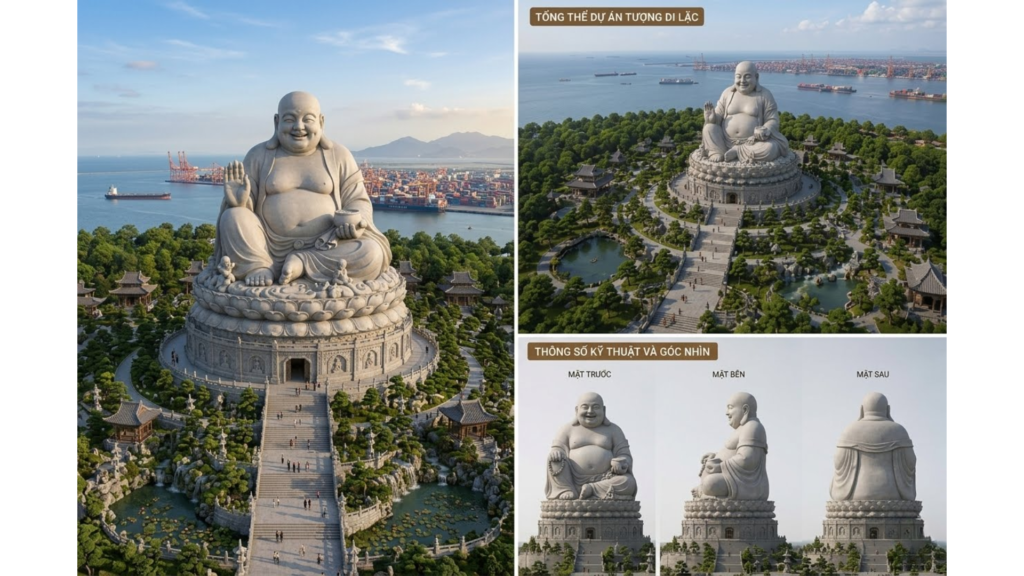 Thi công tượng Phật tại Hải Phòng – Thiết kế và thi công tượng ngoài trời chuyên nghiệp 4 đơn vị thi công tượng Phật tại Hải Phòng