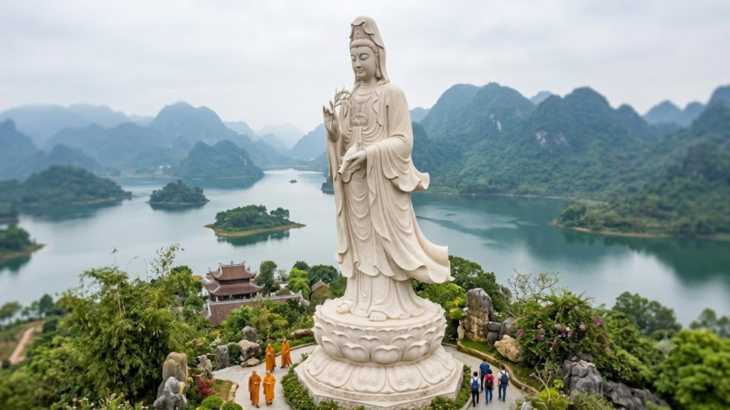 Thi công tượng Phật tại Hòa Bình – Thiết kế và thi công tượng tâm linh quy mô lớn 3 làm tượng Phật tại Hòa Bình
