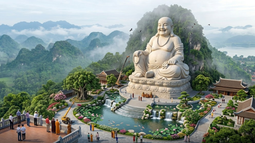 Thi công tượng Phật tại Hòa Bình – Thiết kế và thi công tượng tâm linh quy mô lớn 9 thi công tượng Phật tại Hòa Bình