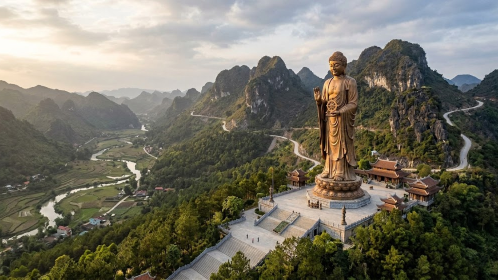 Thi công tượng Phật tại Lạng Sơn – Thiết kế và thi công tượng tâm linh ngoài trời chuyên nghiệp 3 thiết kế tượng Phật tại Lạng Sơn
