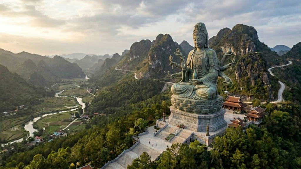 Thi công tượng Phật tại Lạng Sơn – Thiết kế và thi công tượng tâm linh ngoài trời chuyên nghiệp 6 thi công tượng Phật tại Lạng Sơn