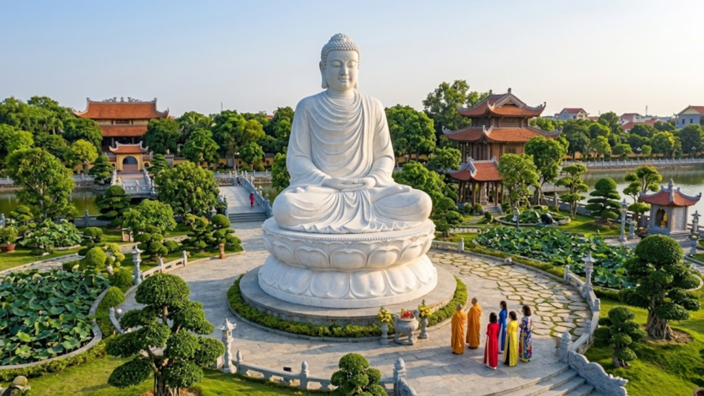 Thi công tượng Phật tại Thái Bình – Thiết kế và thi công tượng ngoài trời chuyên nghiệp 4 đơn vị thi công tượng Phật Thái Bình