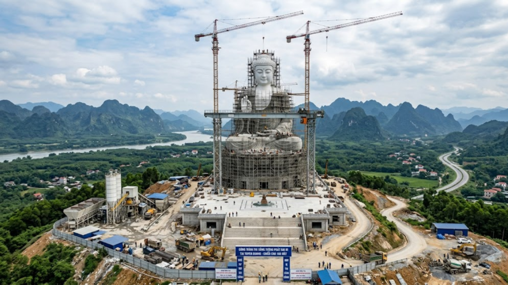 Thi công tượng Phật tại Tuyên Quang – Thiết kế và thi công tượng tâm linh ngoài trời quy mô lớn 3 thiết kế tượng Phật tại Tuyên Quang