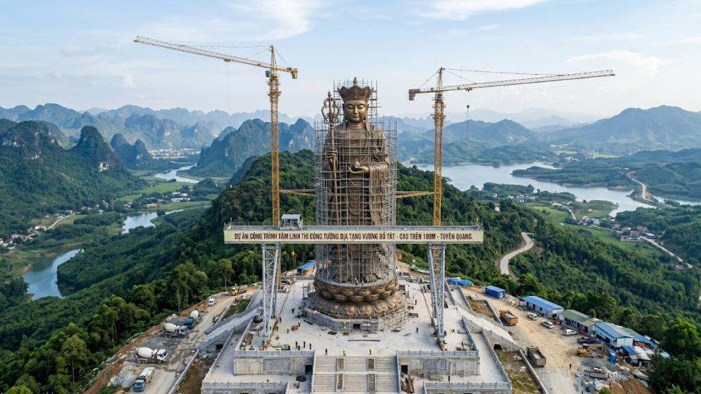 Thi công tượng Phật tại Tuyên Quang – Thiết kế và thi công tượng tâm linh ngoài trời quy mô lớn 7 đơn vị thi công tượng Phật tại Tuyên Quang