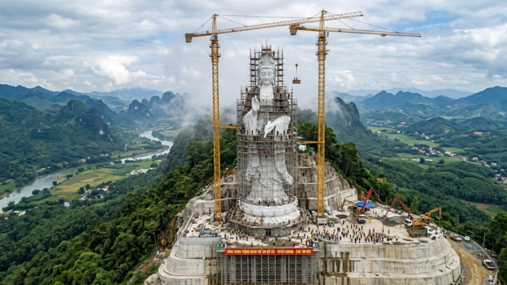Thi công tượng Phật tại Tuyên Quang – Thiết kế và thi công tượng tâm linh ngoài trời quy mô lớn 2 đơn vị thi công tượng Phật tại Tuyên Quang