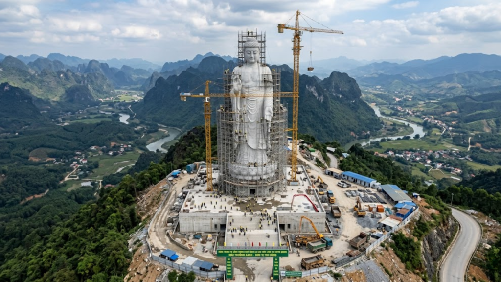 Thi công tượng Phật tại Tuyên Quang – Thiết kế và thi công tượng tâm linh ngoài trời quy mô lớn 5 làm tượng Phật tại Tuyên Quang