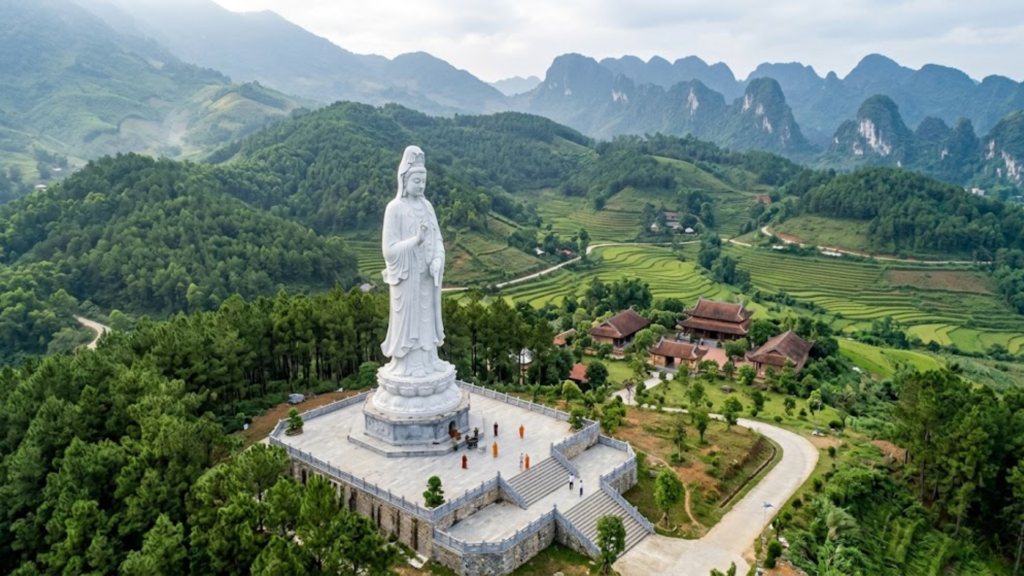 Thi công tượng Phật tại Yên Bái – Thiết kế và thi công tượng tâm linh ngoài trời 3 đơn vị thi công tượng Phật tại Yên Bái