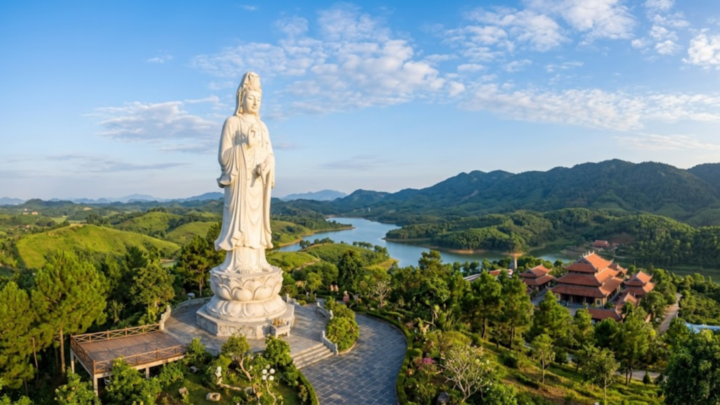 Thi công tượng Phật tại Thái Nguyên – Xu hướng phát triển công trình tâm linh và cảnh quan ngoài trời 2 thiết kế tượng Phật tại Thái Nguyên