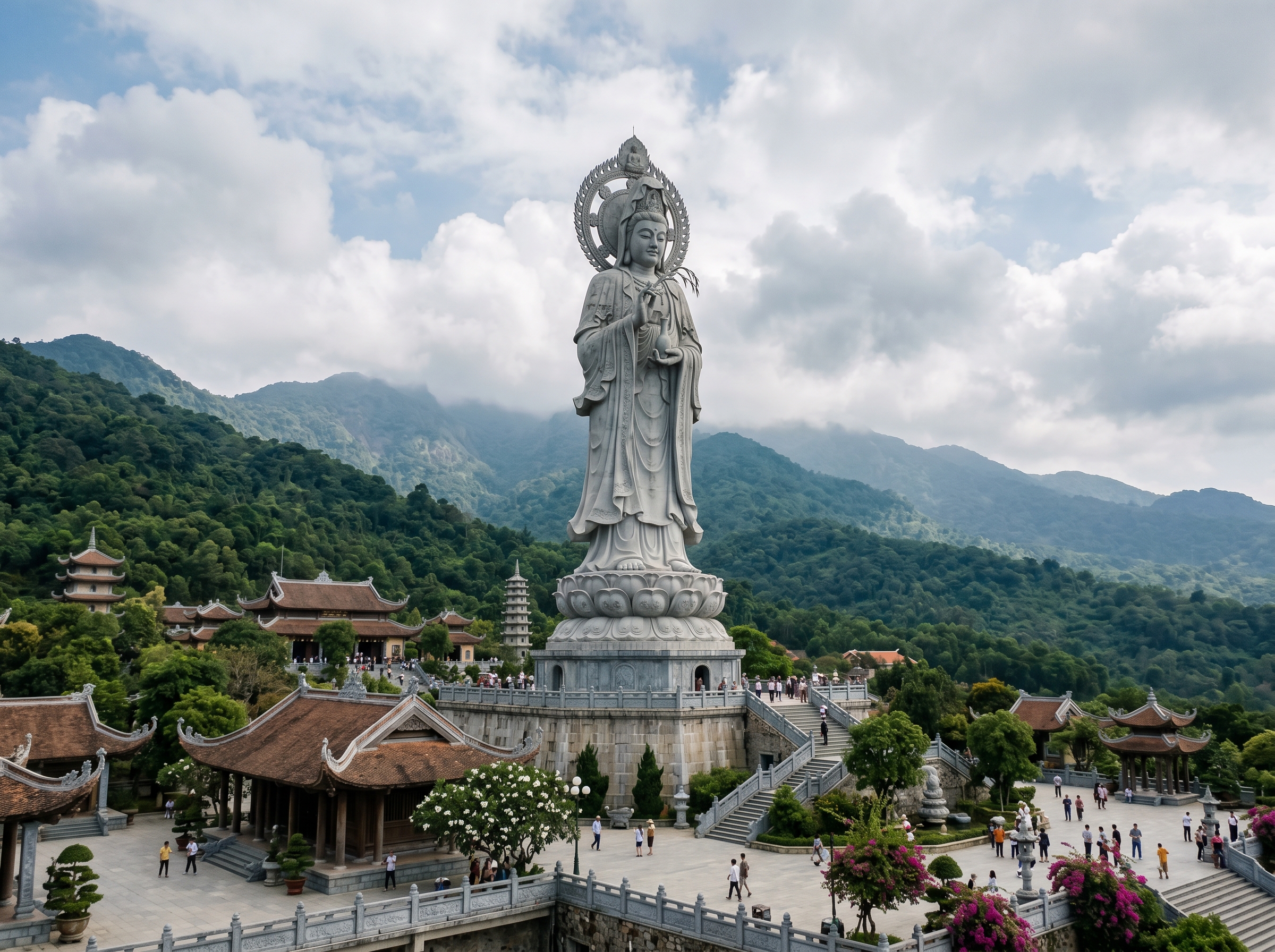 tượng phật ngoài trời