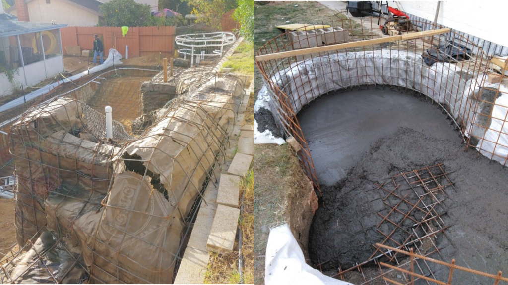 vật liệu thi công núi thác