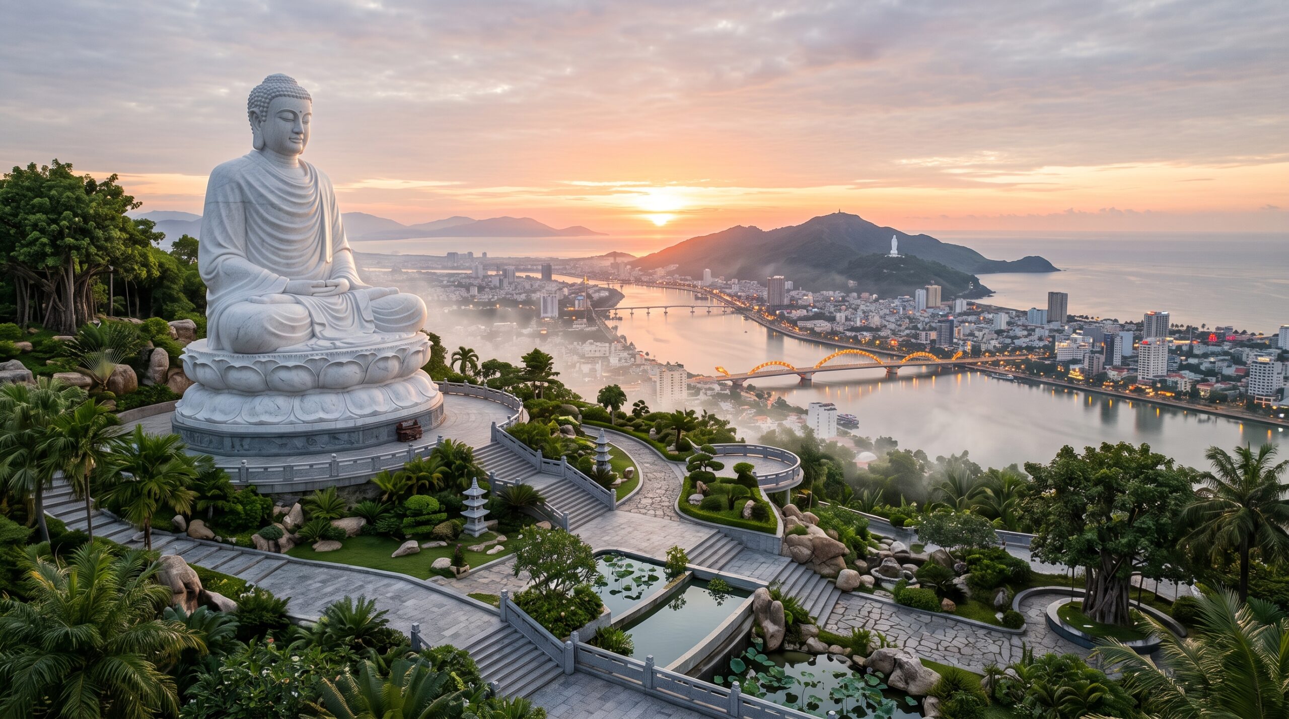 thi công tượng phật tại đà Nẵng