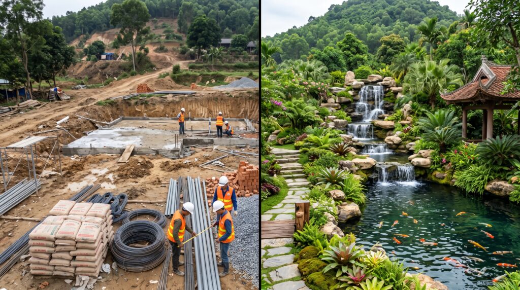 đơn vị làm thác nước nhân tạo uy tín