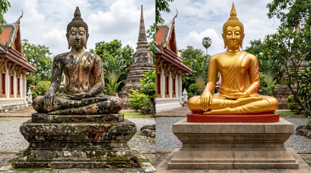 Thi công tượng Phật, tượng Chúa, tượng đài tại Hà Tĩnh – Muốn công trình bền đẹp hàng chục năm, đừng bỏ qua những điều này 1 thi công tượng phật tại Hà TĨnh