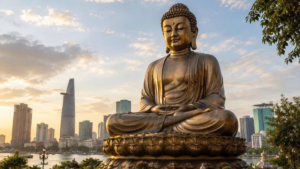 Thi công tượng Phật tại TP. Hồ Chí Minh - Chất lượng tạo nên công trình xứng tầm giá trị tâm linh 1 Thi công tượng Phật tại Tp. HCM