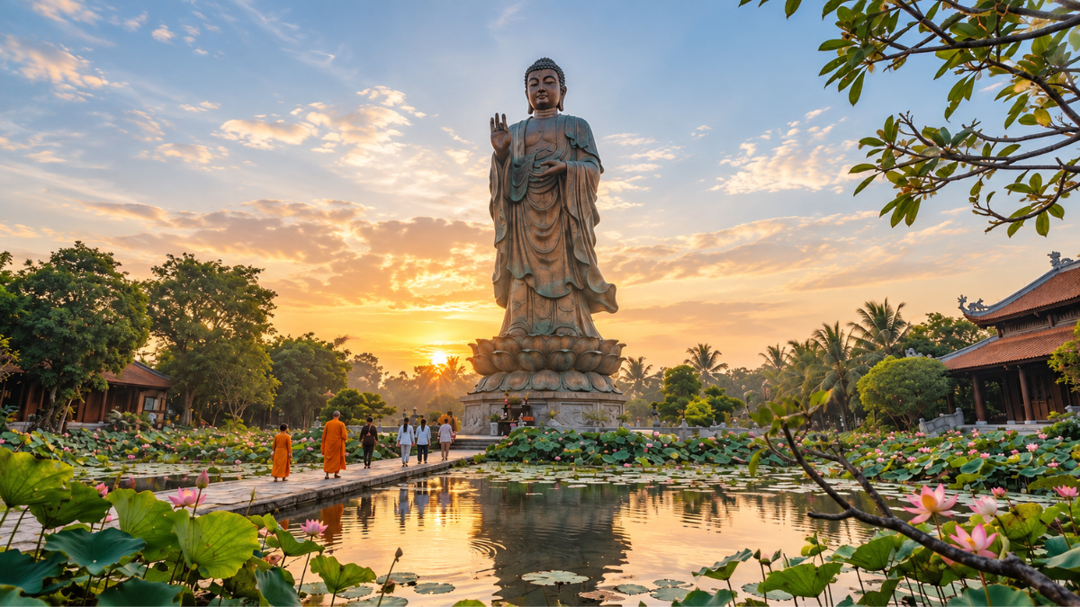 xay dung tuong phat gan voi van hoa vung dat sen hong 3